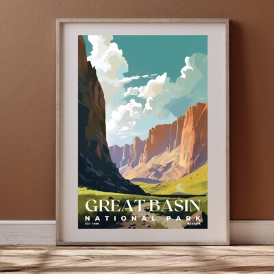 Great Basin National Park Poster, Travel Art, Office Poster, Home Decor | S3 - image4